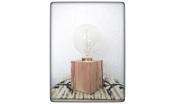 Lampe Cube & Soft " Dark "