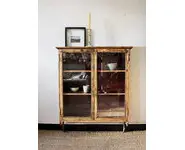 Vitrine murale en bois