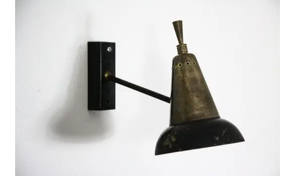 Applique vintage laiton