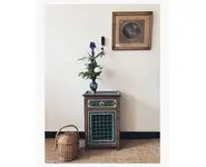 Chevet peint à la main