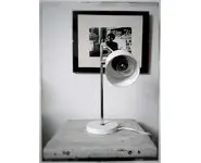 Lampe de bureau blanche