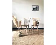 Chaises style "western"