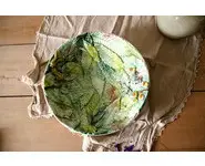 Saladier en barbotine