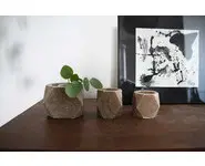 Pots en marbre vintage