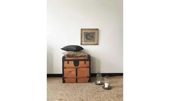 Ancienne malle en bois