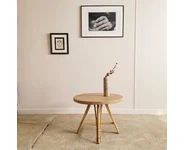 Table en rotin vintage