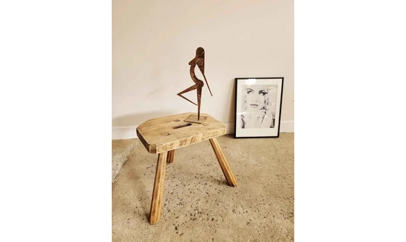 Tabouret esprit campagne