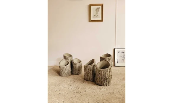 Jardinières "rocaille"