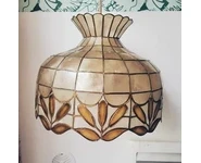 Grande suspension nacre