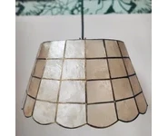 Grande suspension nacre